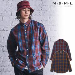 60OFF SALE Z[ MSML GGXGG CHECK B.D SHIRT Y Vc  msml atftps