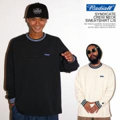 20OFF SALE Z[ yRADIALL~ARTIF ʒACezRADIALL fBA SYNDICATE - CREW NECK SWEATSHIRT L/S XEFbg R{ atf