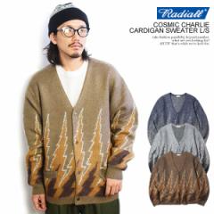 40OFF SALE Z[ RADIALL fBA COSMIC CHARLIE - CARDIGAN SWEATER L/S  J[fBK wA atftps