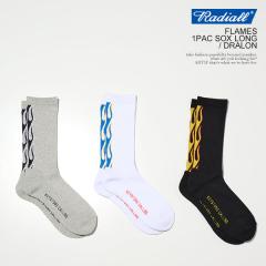 RADIALL ���f�B�A�� FLAMES - 1PAC SOX LONG / DRALON radiall �����Y �\�b�N�X �C�� �n�C�\�b�N�X �X�P�[�^�[�\�b�N�X atfacc