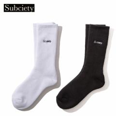 SUBCIETY TuTGeB SOCKS subciety Y \bNX Xg[g atfacc