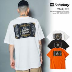 SUBCIETY TuTGeB Whisky TEE subciety Y TVc  TEE Xg[g atftps