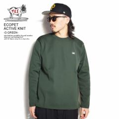 The Endless Summer GhXT}[ TES ECOPET ACTIVE KNIT -D.GREEN- Y jbg  Xg[g tes atftps