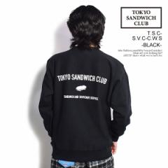 TOKYO SANDWICH CLUB gELEThEBb`Nu T.S.C-S.V.C-C.W.S -BLACK- Y XEFbg N[lbN  atftps