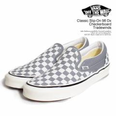 VANS oY Classic Slip-On 98 Dx Checkerboard Tradewinds Y Xj[J[ Xb|  Xg[g atfacc