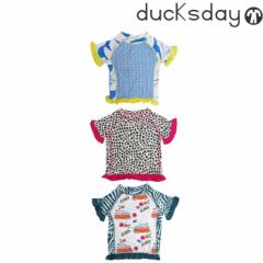 bVK[h LbY ̎q   ǂ Rashguard girl Short sleeve ducksday