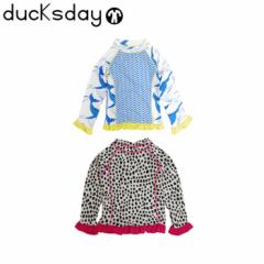 bVK[h LbY ̎q   ǂ Rashguard girl Long sleeve ducksday K[Y q LbY xr[ 2