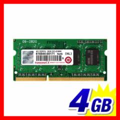 DDR3L-1600 (PC3L-12800) SO-DIMM 4GB Transcend m[gPC ݃[ 1.35V d쓮 [TS512MSK64W6H]