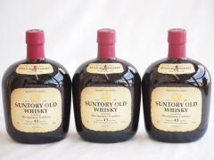 3本セット(サントリー オールドウイスキー 43度) 700ml×3本の通販はau