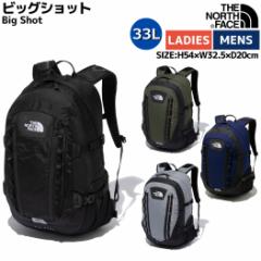 m[XtFCX THE NORTH FACE Big Shot rbOVbg Y fB[X I[V[Y 33L ubN J[L lCr[ O[ JW