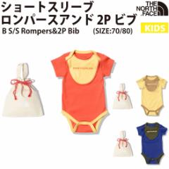 m[XtFCX THE NORTH FACE V[gX[up[XAh2Pru B S/S Rompers&2P Bib xr[ Zbg JWA xr[ Ԃ