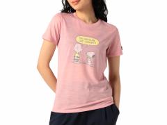 X[p[i` sn super.natural GXGk SNOOPY&CHARLIE BROWN CHATING TEE Xk[s[&`[[EuE `[eBO T