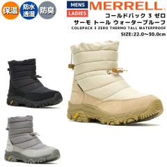  MERRELL yK戵̔XzCOLDPACK 3 ZERO THERMO TALL WATERPROOF R[hpbN 3 [ T[ g[ EH[^[v[t