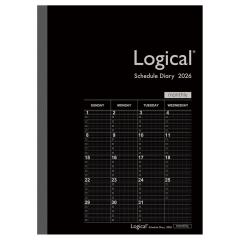 �y���[���֔����z�i�J�o���V �蒠 2026�N ���W�J���_�C�A���[ ���ԃm�[�g�^�C�vB B5 �u���b�N NS-B502-26BD