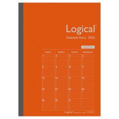 �y���[���֔����z�i�J�o���V �蒠 2026�N ���W�J���_�C�A���[ ���ԃm�[�g�^�C�vB B5 �I�����W NS-B502-26BO