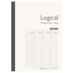 �y���[���֔����z�i�J�o���V �蒠 2026�N ���W�J���_�C�A���[ �T�ԃo�[�`�J��B B5 �z���C�g NS-B503-26BW