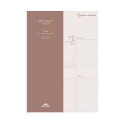 �y���[���֔����z���C���C���� �V�X�e���m�[�g�_�C�A���[ 2026�N �t�H�����t�B�� B6 �E�B�[�N���[�E�u���b�N RFDR26101