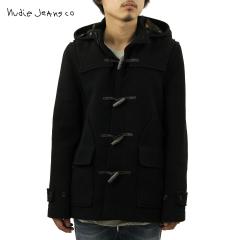 ヌーディージーンズ アウター メンズ 正規販売店 Nudie Jeans ジャケット コート Howard Duffel Bouble Face Black B01 160310 5011 D15S25 クリスマス プレゼント ラッピング ポイント10倍 1/1 0:00〜1/8 9:59】 ヌーディージーンズ アウター