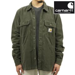 カーハート メンズ シャツジャケット 正規品 CARHARTT WORK IN PROGRESS アウター 長袖 ボタンダウン ワークシャツ DIXON SHIRT JACKET MOOR RINSED I030285 KH クリスマス プレゼント ラッピング カーハート メンズ シャツジャケット 正規品 CARHARTT WORK IN