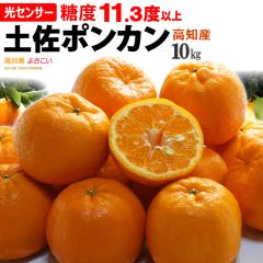 �y���悳�����|���J�� �G (��10kg) ���m�Y ���x11.3�x�ȏ� �ۂ񂩂� 10�L�� �|���J�� ponkan ���� �M�t�g ���k ���� mandarin orange �H