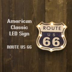 American Classic LED Sign AJNVbN ROUTE US 66 2Zbg CgEƖ Ǌ|Cg ̑Ǌ|Cg GB22315GAK I