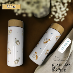 mofusand ���ӂ���� ���t�T���h �X�e�����X�{�g�� ���� �ۉ� �ۗ� �L 300ml �}�O�{�g�� ���@�r ���킢�� �X���� �����ɂ�� ���낭�܂�