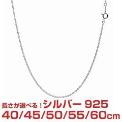 �V�A�[�Y �V���o�[�`�F�[�� ���[�v �V���o�[925 �� 1.3mm ���� 40/45/50/55/60cm sr25 �v���[���g