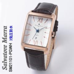 �r���v �����Y Salvatore Marra �T���o�g�[���}�[�� ���N�^���M�����[ �X�N�G�A �P�[�X ���U�[�x���g �A�i���O SM21101-PGWH �u�����h �l