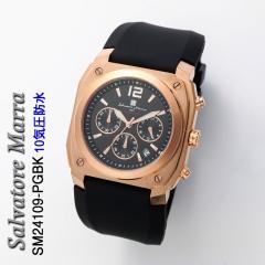 �r���v �����Y Salvatore Marra �T���o�g�[���}�[�� �N���m�O���t 10�C���h�� ���o�[�x���g �A�i���O SM24109-PGBK �u�����h �l�C �X�N�G