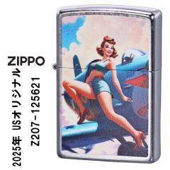 zippo �W�b�|�[���C�^�[ US�I���W�i��ZIPPO 2025 �Z�N�V�[�K�[�� �X�g���[�g�N���[�� �v�����g���H zZ207-125621�@�I�C�����C�^�[ �m�[�Y