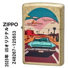 zippo �W�b�|�[���C�^�[ US�I���W�i��ZIPPO 2025 �� DESERT CAR ���g���A�����J�� �X�g���[�g�u���X �v�����g���H Z48267-125653  �I�C��