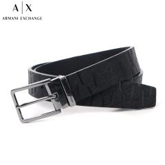 �A���}�[�j�G�N�X�`�F���W ARMANI EXCHANGE A|X �x���g �����Y XM000677 AF12133 �I�[���I�[�o�[�G���{�X���S �u���b�N �l�C �u�����h �r