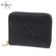 �J���o���N���C�� �W�[���Y Calvin Klein Jeans ���z ���f�B�[�X RAISED CK MEDIUM ZIP AROUND ��܂���z ���E���h�t�@�X�i�[ �y�� �E