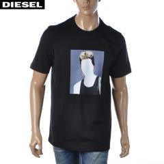 �f�B�[�[�� DIESEL T�V���c �����Y ���� �J�b�g�\�[ �N���[�l�b�N �u���b�N �� ���S �I�[�o��D �O���t�B�b�N �v�����g �R�b�g�� T-JUST-C
