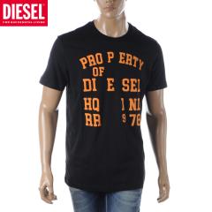 �f�B�[�[�� DIESEL T�V���c �����Y ���� �J�b�g�\�[ �N���[�l�b�N �u���b�N �� T-DIEGOR-K59 A08689-0GRAI ���S �v�����g �R�b�g�� �J�W