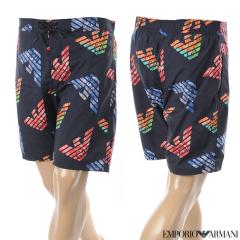 �G���|���I�A���}�[�j EMPORIO ARMANI SWIMWEAR ���� �C�p�� �����Y �T�[�t�p���c �X�C���V���[�c EM000689 AF12340 �u���b�N �}���`�J��