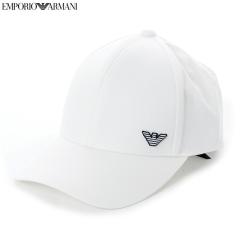 �G���|���I�A���}�[�j EMPORIO ARMANI �L���b�v �X�q �����Y �z���C�g �� �x�[�X�{�[���L���b�v �u�����h EX000004 AF12603 �V���v�� �C