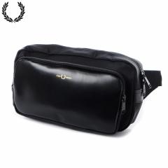 tbhy[ FRED PERRY {fBobO uh EGXg|[` L7280 NYLON TWILL LEATHER XBODY BAG ubN 2024tĐV