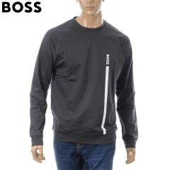 �q���[�S�{�X HUGO BOSS �X�E�F�b�g�V���c �����Y �_�[�N�O���[ Authentic Sweatshirt 50545558 10269562 �g���[�i�[ �N���[�l�b�N �u��