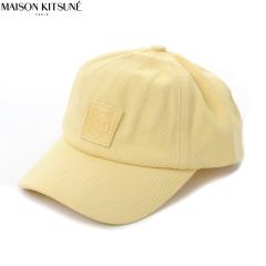 ���]���L�c�l MAISON KITSUNE �L���b�v OM06104WW0096 �����Y ���f�B�[�X ���j�Z�b�N�X �X�q �{�[���h �t�H�b�N�X�w�b�h ���U�[ �p�b�` 6