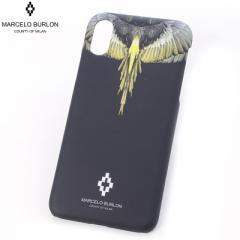 }Zo[ MARCELO BURLON iPhone XS/X P[X Jo[ YELLOW WINGS X CASE CMPA007E190080401088 ubN
