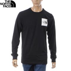 �m�[�X�t�F�C�X THE NORTH FACE �����Y ����T�V���c �u���b�N NF0A8A6P Men�fs L/S Fine Tee �{�b�N�X���S �N���[�l�b�N ���M�����[�t�B