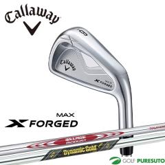 �L�����E�F�C X FORGEDMAX25 �A�C�A���P�i�i#5�j MODUS TOUR 105�^Dynamic Gold MID 115 �V���t�g 2025�N���f�� [Callaway][���{�d�l ��