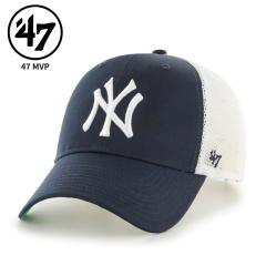 47 �t�H�[�e�B�[�Z�u�� �L���b�v �X�q 47BRAND �j���[���[�N�E�����L�[�X ���b�V�� �l�C�r�[ 47A B-BRANS17CTP-NY 14751430