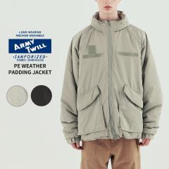 �A�[�~�[�c�C�� �����Y ���ȃW���P�b�g ARMY TWILL PE �E�F�U�[ �p�f�B���O �W���P�b�g Pe Weather Padding Jacket �A�E�^�[ �R�[�g �A��