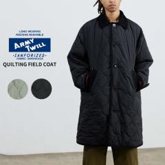�A�[�~�[�c�C�� �����Y �L���e�B���O �R�[�g ARMY TWILL �L���e�B���O �t�B�[���h �R�[�g Quilting Field Coat �A�E�^�[ �~�h���� �~���^