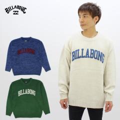 r{(BILLABONG) Y COLLEGE KNIT CREW  N[lbN Z[^[ (bc012-601) /jbg jp [AA]