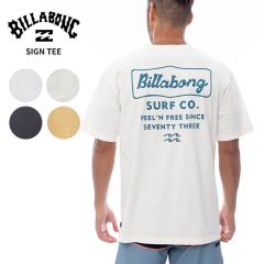 �r���{�� �����Y ����T�V���c BILLABONG �T�C�� T�V���c SIGN TEE �I�[�o�[�t�B�b�g �g�b�v�X BF011209