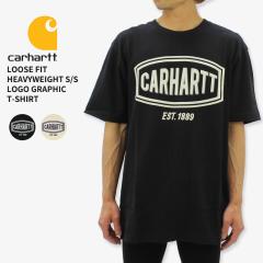 J[n[g TVc Carhartt LOOSE FIT HEAVYWEIGHT S/S LOGO GRAPHIC T-SHIRT  TK5185 Y  [NEFA 105185