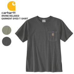 �J�[�n�[�g �����Y ����T�V���c Carhartt �A�[�o�C�� �����b�N�X �K�[�����g�_�C T�V���c IRVINE RELAXED GARMENT DYED T-SHIRT �����Y T